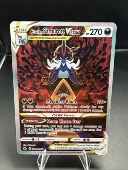 Pokemon: Hisuian Samurott Vstar Crown Zenith GG52/GG70 Ultra Rare - Image 1
