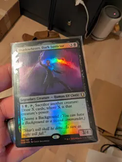 MTG Shadowheart, Dark Justiciar *FOIL* Battle for Baldur's Gate 146 NM - Image 3