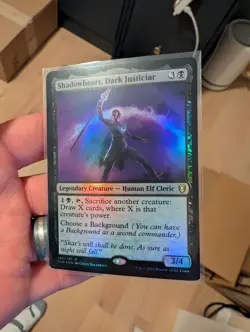 MTG Shadowheart, Dark Justiciar *FOIL* Battle for Baldur's Gate 146 NM - Image 4