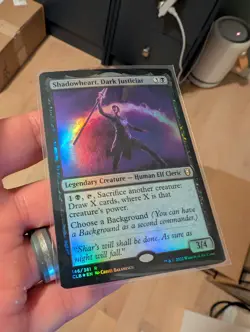 MTG Shadowheart, Dark Justiciar *FOIL* Battle for Baldur's Gate 146 NM - Image 5