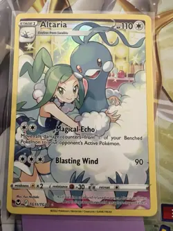 Altaria TG11/TG30 Pokemon SWSH12: Silver Tempest Trainer Gallery Ultra Rare NM - Image 1