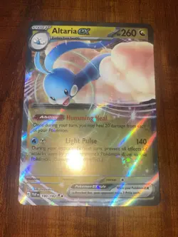 Pokemon Paradox Rift Altaria EX 140/182 Ultra Rare Holo NM/M PACK FRESH! - Image 1