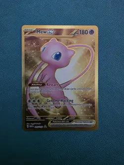 Pokemon TCG - Mew Ex - Scarlet & Violet 151 - 205/165 - Gold Rare - Mint - Image 1