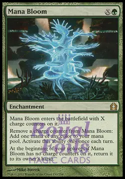 Mana Bloom 1x FOIL RTR MTG Return to Ravnica Rare MINT green - Image 1