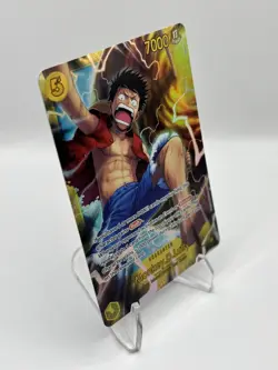 One Piece CCG Monkey D. Luffy OP15-119 SEC - English - PACK FRESH NM+ - Image 2