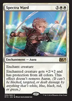 MTG - Spectra Ward - Foil Magic 2015 - Image 1