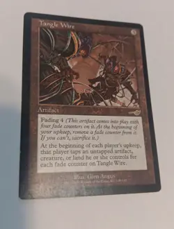 1x MTG Nemesis Tangle Wire LP Magic The Gathering Rare Premodern Legacy - Image 1