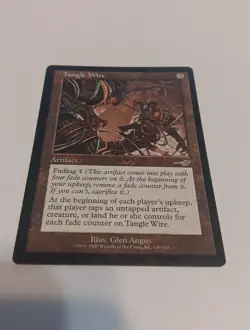 1x MTG Nemesis Tangle Wire LP Magic The Gathering Rare Premodern Legacy - Image 2