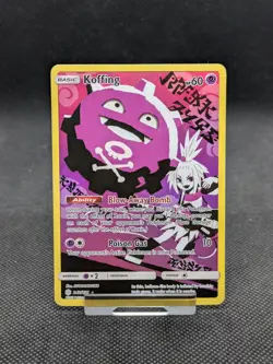 Koffing 243/236 Cosmic Eclipse Character Secret Rare Holo Pokemon Card - Image 1