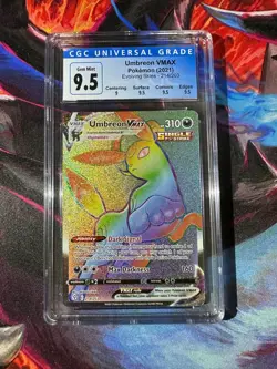 Umbreon VMAX (Secret) 214/203 SWSH07: Evolving Skies CGC 9.5 Pokemon TCG - Image 1