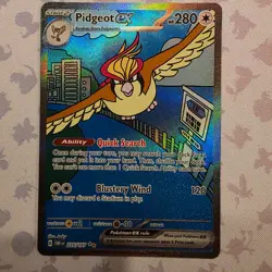 Pokemon TCG Obsidian Flames Pidgeot ex 225/197 SIR NM (SKU 1-5) - Image 1