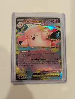 Mega Clefable ex 031/088 Double Rare Perfect Order Pokemon Holo Near Mint - Image 1