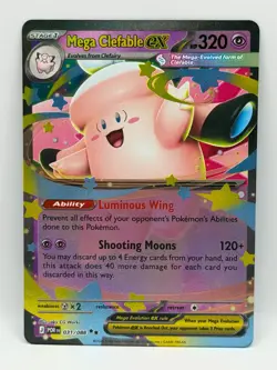 Mega Clefable ex 031/088 Perfect Order NM Double Rare Holo Pokemon TCG - Image 1