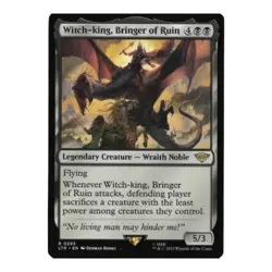 Witch-King, Bringer of Ruin 293 Rare MTG 2023 UB: LTR: Tales of Middle-Earth - Image 1