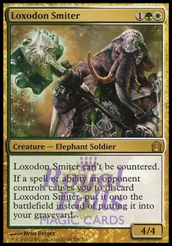 Loxodon Smiter RTR MTG Return to Ravnica Rare MINT green white - Image 1