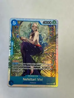 One Piece Nefeltari Vivi (024) - EB03-024 - SR - Foil, Near Mint Extra Booster - Image 1