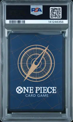 2023 ONE PIECE JPN PROMOS 7-ELEVEN CAMPAIGN #041 MONKEY D. LUFFY PSA 9 - Image 2