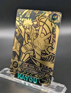 Naruto Uzumaki - LR-001 - Naruto Kayou CCG TCG Holo Foil Promo Anime Card - Image 3