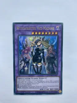 MAMA-EN020 Witchcrafter Vice-Madame :: Ultra Rare 1st Edition Mint YuGiOh Card - Image 1
