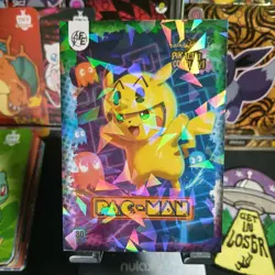 Pikachu Cosplay! Series 1 Pacman Pikachu 180 Pokemon Card Peru Flash Editorial - Image 1