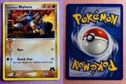 Team Magma's Rhyhorn 68/95 | Team Magma vs Team Aqua | Pokemon TCG Card | LP/NM - Image 3