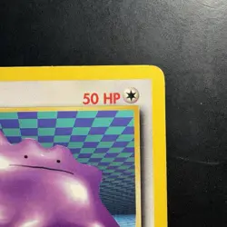 Pokemon Vintage Ditto Card Non Holo Rare 18/62 Fossil 1999 WOTC - Image 3