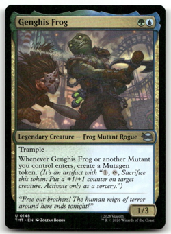 Genghis Frog #148 (NM) TMT Magic MTG - Image 1