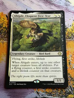 Abigale, Eloquent First-Year 204 Lorwyn Eclipsed Normal NM - Image 1