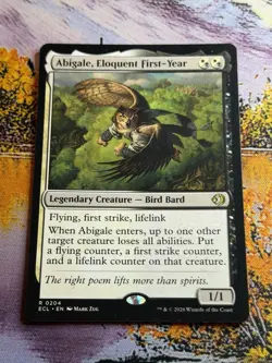 Abigale, Eloquent First-Year 204 Lorwyn Eclipsed Normal NM - Image 2