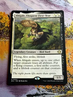 Abigale, Eloquent First-Year 204 Lorwyn Eclipsed Normal NM - Image 3
