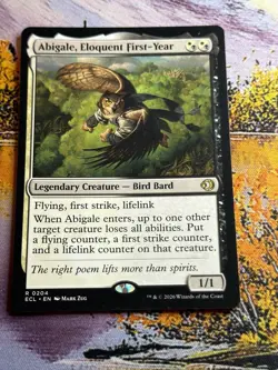 Abigale, Eloquent First-Year 204 Lorwyn Eclipsed Normal NM - Image 5