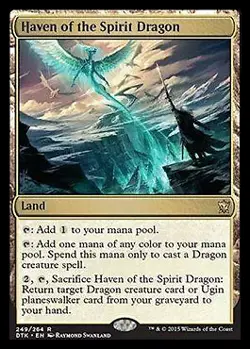 MTG - Haven of the Spirit Dragon Dragons of Tarkir - Image 1