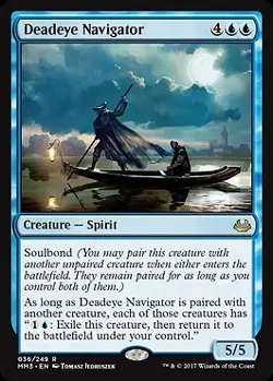 MTG - Deadeye Navigator, Modern Masters 2017 - Image 1