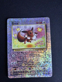 2002 Pokemon Card Eevee 74/110 Legendary Collection Reverse Holo - Image 1