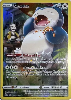 Snorlax TG10/TG30 Holo Lost Origin Trainer Gallery Pokemon NM - Image 1