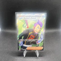 Team Rocket's Petrel 226/182 Pokemon SV10 Destined Rivals Ultra Rare Holo - NM - Image 1