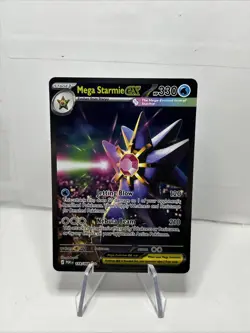 Pokemon Mega Starmie EX Mega Evolution 330 HP 118/088 Jetting Blow Nebula Beam - Image 1