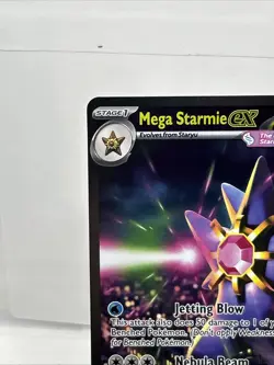 Pokemon Mega Starmie EX Mega Evolution 330 HP 118/088 Jetting Blow Nebula Beam - Image 2