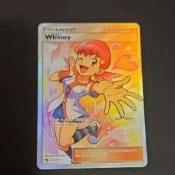Pokemon Whitney Trainer Full Art Holo Sm-Lost Thunder 214/214 - Image 1