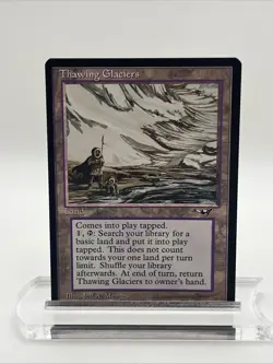Thawing Glaciers Alliances 1996 Near Mint Never Played Magic The Gathering Mtg - Image 1