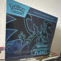 Pokemon Mega Evolution Phantasmal Flames Elite Trainer Box - Image 1