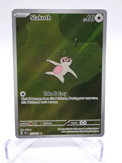 Pokemon TCG Surging Sparks - Slakoth - Illustration Rare Holo - 212/191 - NM - Image 1