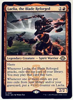 Laelia, the Blade Reforged -#281-MTG-Modern Horizons 3-Regular-NM - Image 1