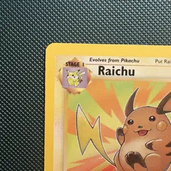 Pokemon Vintage Non-holo Rare Raichu 29/62 Fossil Wotc 1999 - Image 2