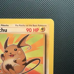 Pokemon Vintage Non-holo Rare Raichu 29/62 Fossil Wotc 1999 - Image 3