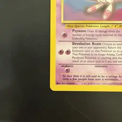 Pokemon Vintage Wotc Black Star Romo Mew #8 Wizards Of The Coast - Image 5