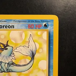 Pokemon Vintage Non-Holo Rare Vaporeon 28/64 Jungle WotC 1999 - Image 3