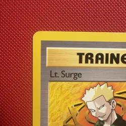 Pokemon Vintage Non-Holo Rare Lt. Surge 101/132 Gym Heroes Wotc 2000 - Image 2