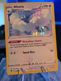 Pokemon TCG Champions Path Holo Rare Altaria 49/73 - Image 1