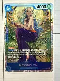 One Piece TCG Nefeltari Vivi EB03-024 SR Extra Booster Heroines Edition English - Image 1
